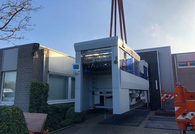 Nieuwe stansmachine