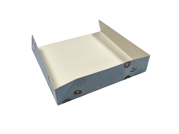 4-punts geplakte doos